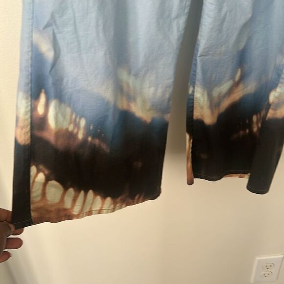 Munthe Vouce Pants Blue Tye Dye 34=M - Picture 4 of 10